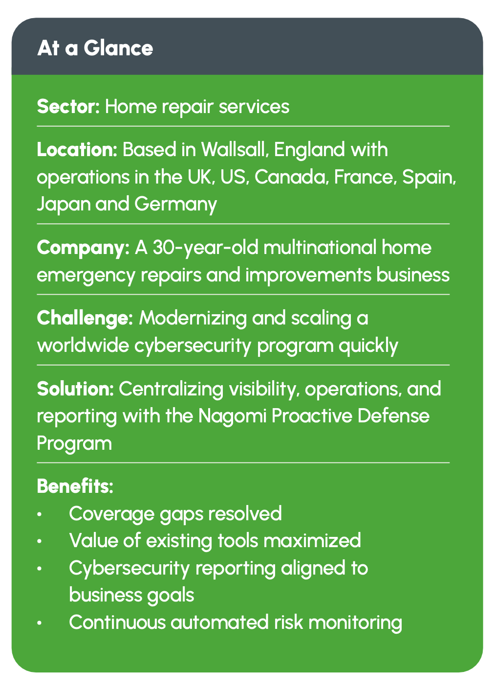 nagomi homeserve case study